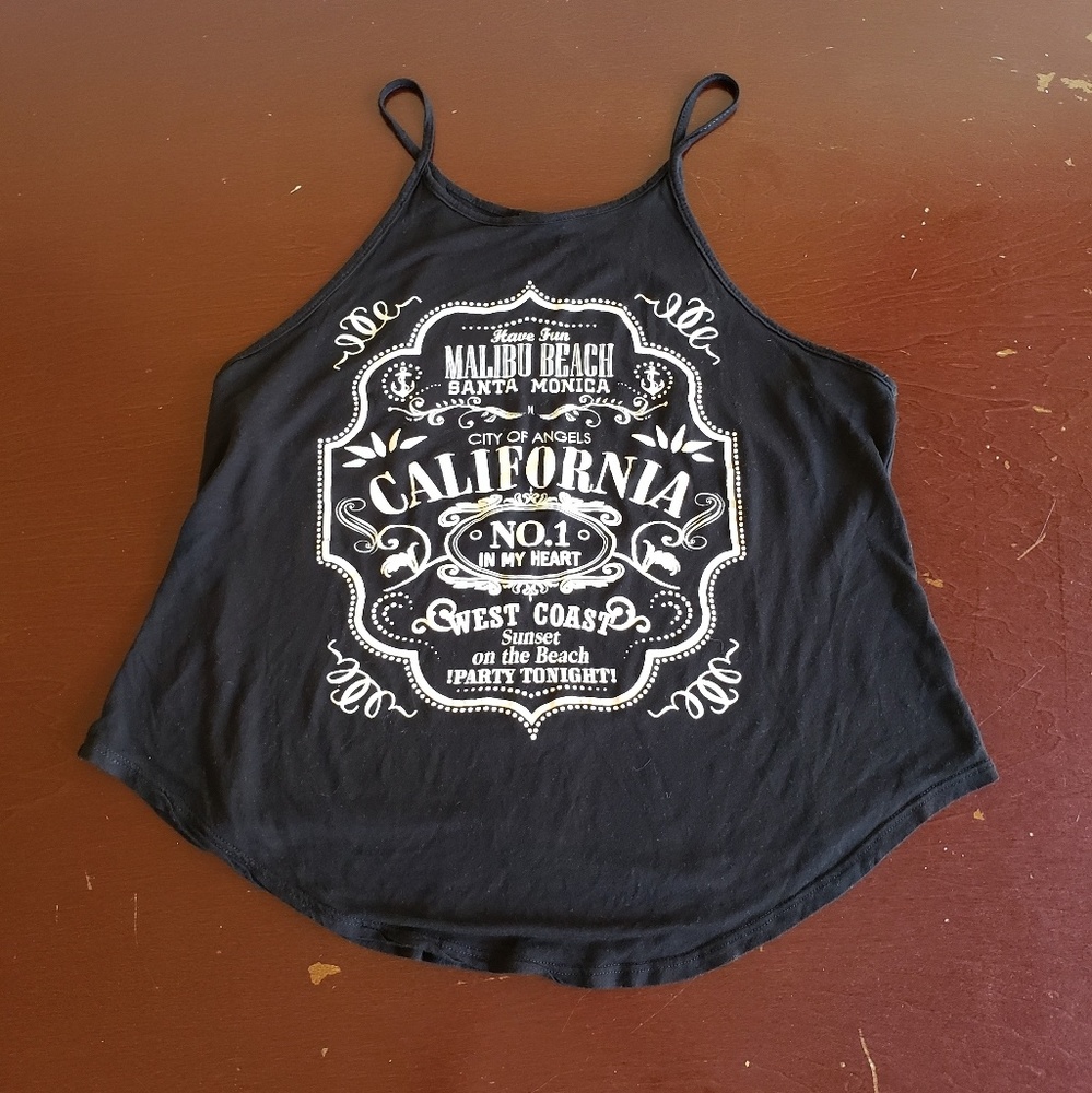 Women's Papaya Tank Large California West Coast